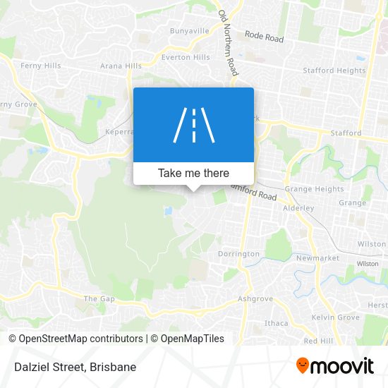 Dalziel Street map