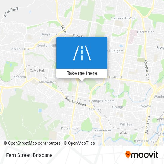 Fern Street map