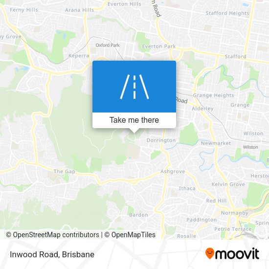 Inwood Road map