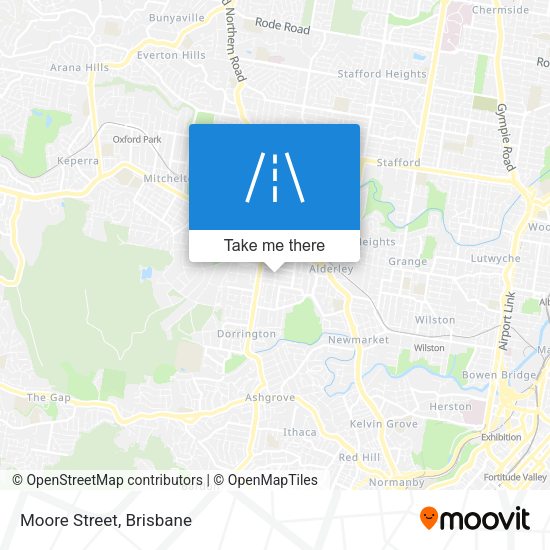 Moore Street map