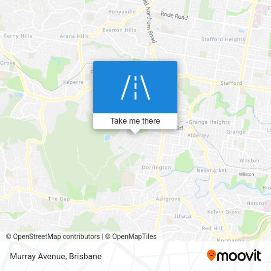 Murray Avenue map