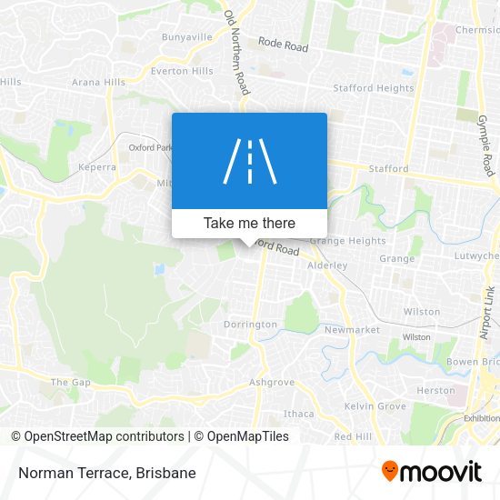 Norman Terrace map
