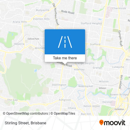 Stirling Street map
