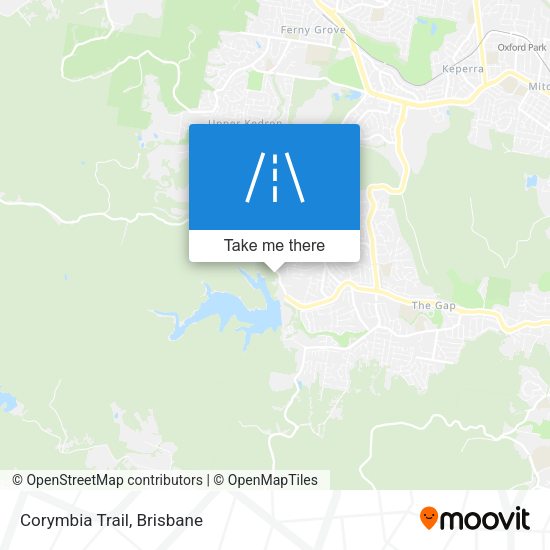 Corymbia Trail map