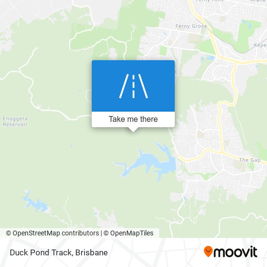 Duck Pond Track map
