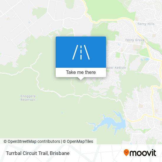 Turrbal Circuit Trail map