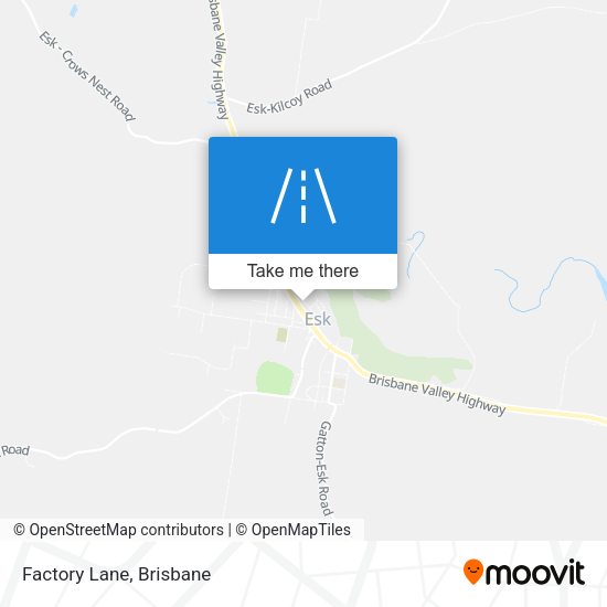 Factory Lane map