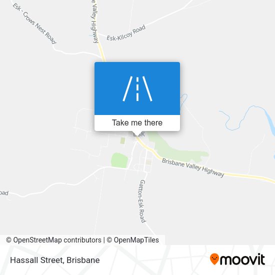 Hassall Street map