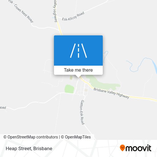Heap Street map