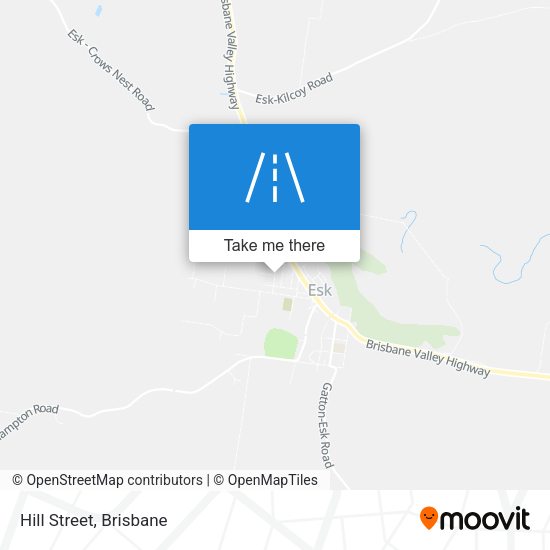 Hill Street map