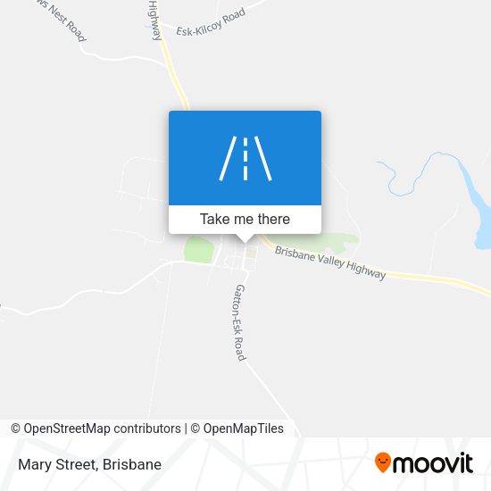 Mary Street map