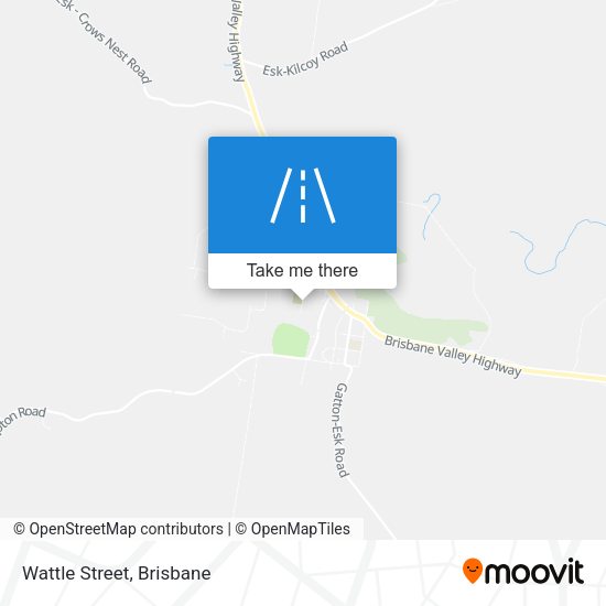 Wattle Street map