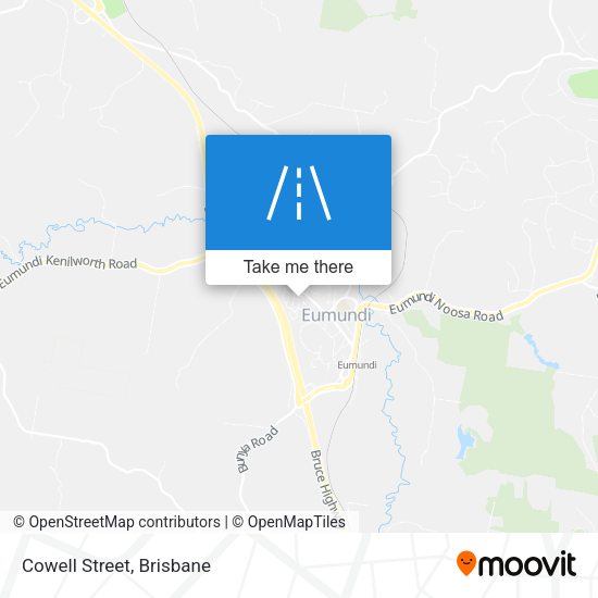 Cowell Street map