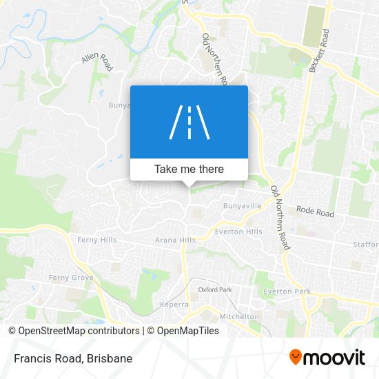 Francis Road map