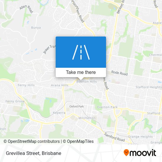 Grevillea Street map