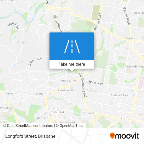 Longford Street map