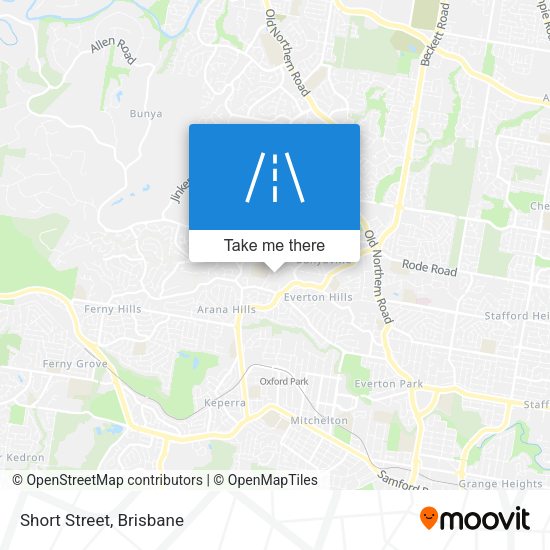 Short Street map