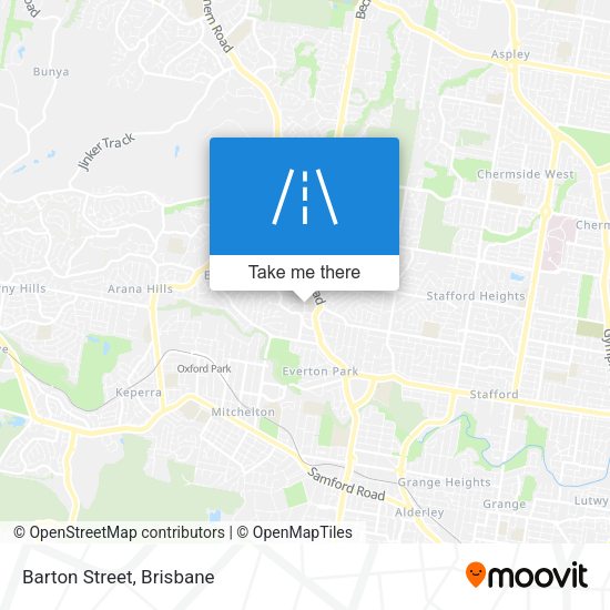 Barton Street map