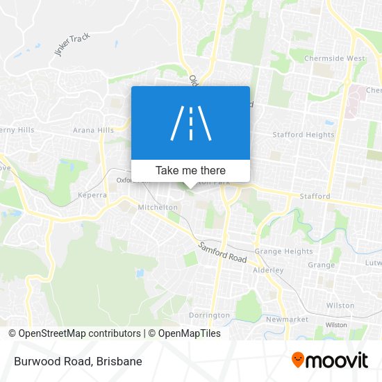 Burwood Road map