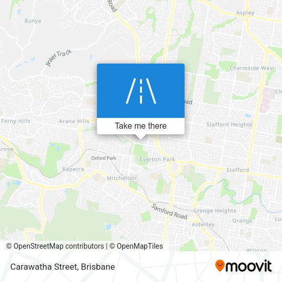 Carawatha Street map
