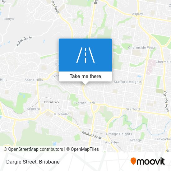 Dargie Street map