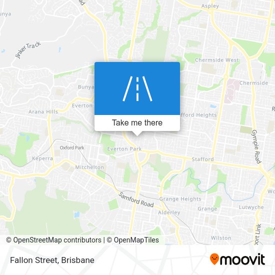 Fallon Street map