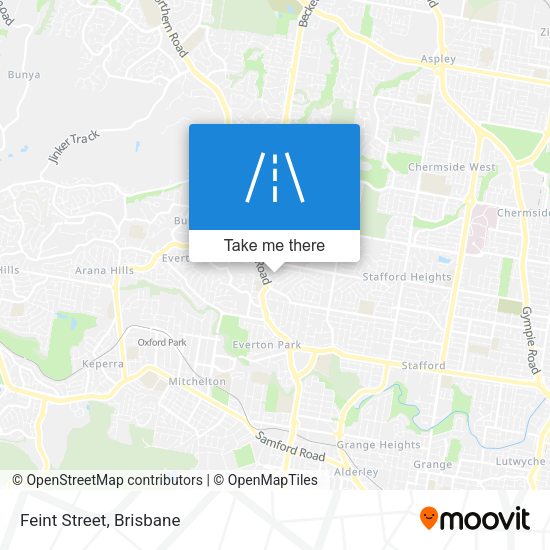 Feint Street map