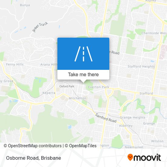 Osborne Road map