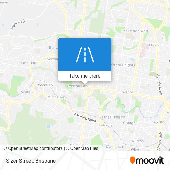 Sizer Street map