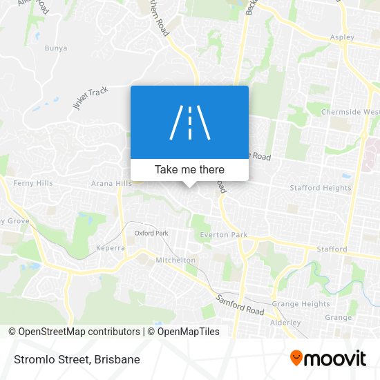 Stromlo Street map