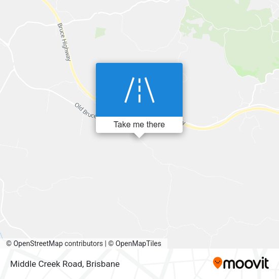 Middle Creek Road map