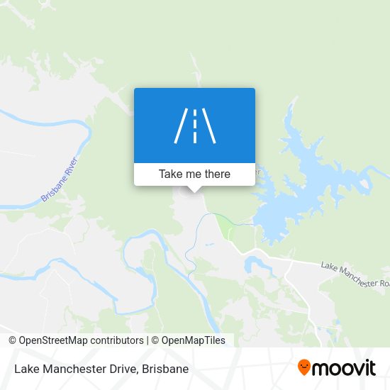 Lake Manchester Drive map