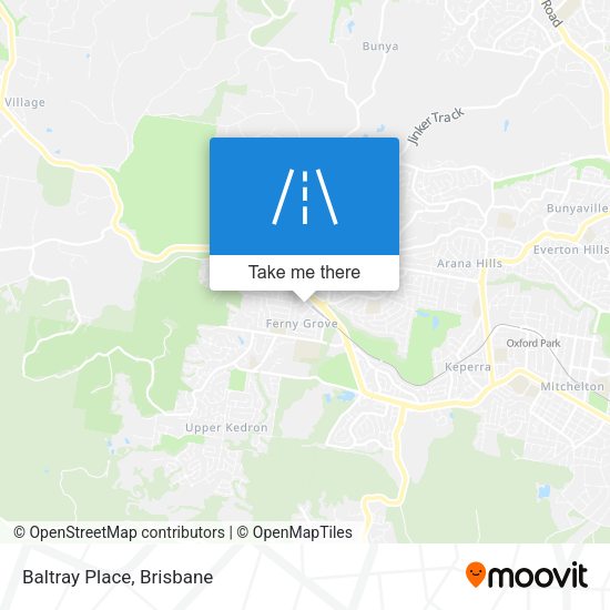 Baltray Place map
