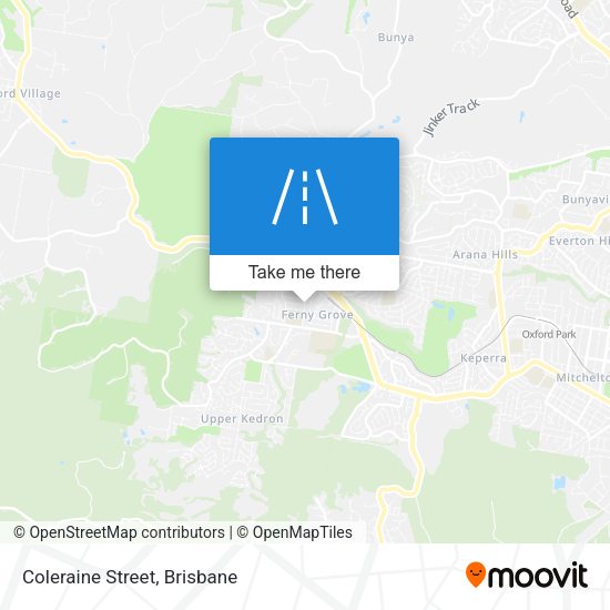 Coleraine Street map