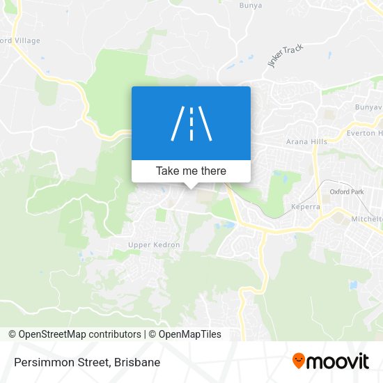 Persimmon Street map