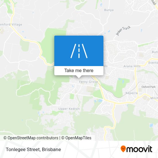 Tonlegee Street map