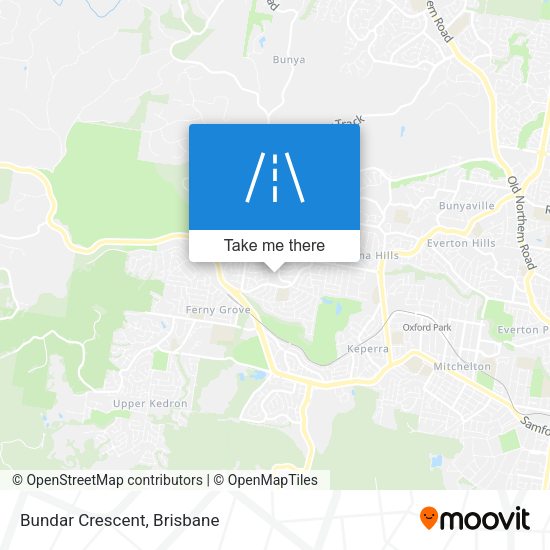 Bundar Crescent map