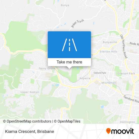 Kiama Crescent map