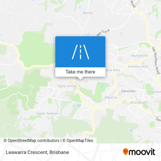 Leawarra Crescent map