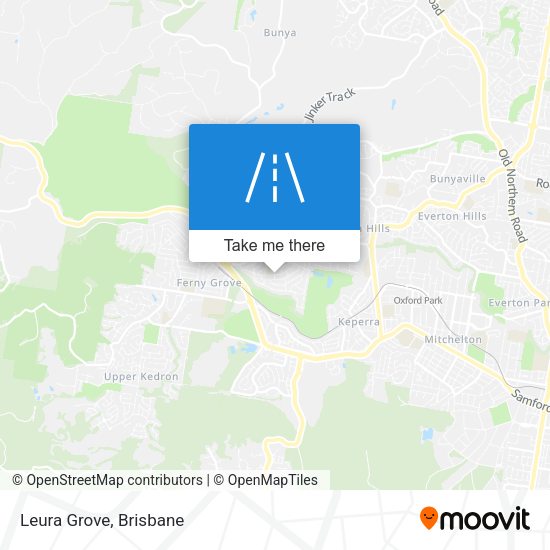 Leura Grove map