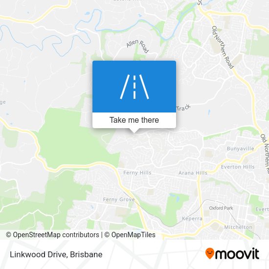 Linkwood Drive map