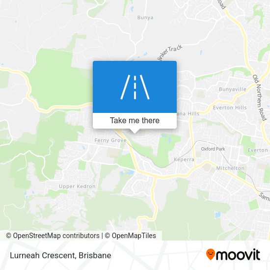 Lurneah Crescent map