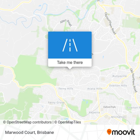 Marwood Court map