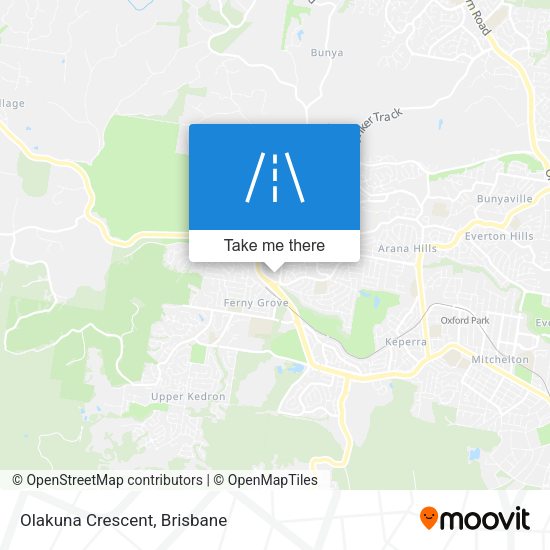 Olakuna Crescent map