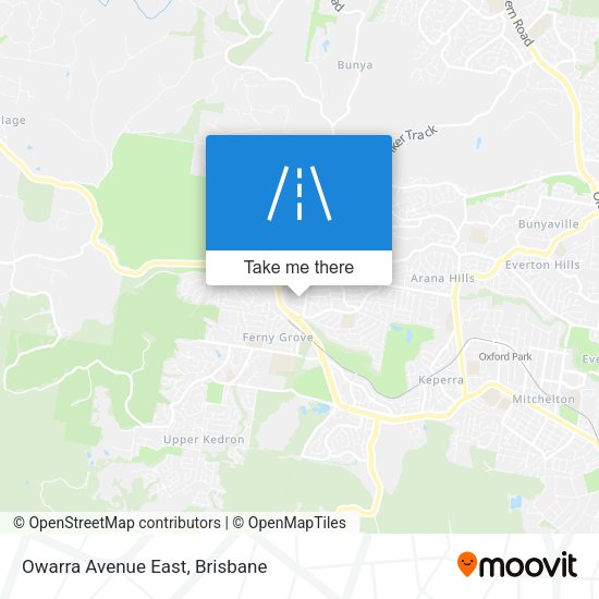 Owarra Avenue East map