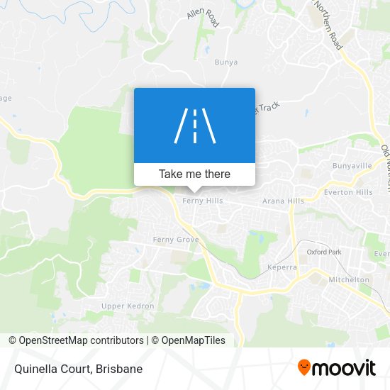 Quinella Court map