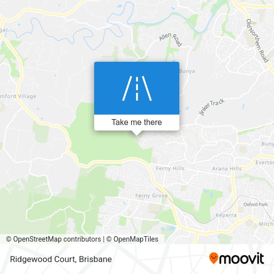 Ridgewood Court map