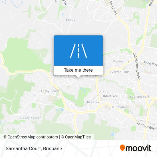 Samantha Court map