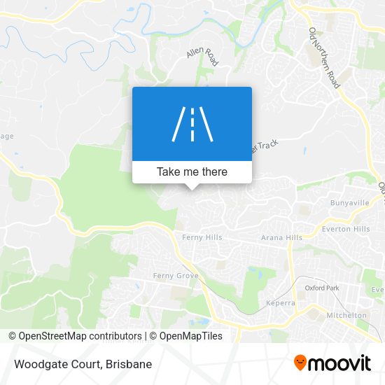 Woodgate Court map