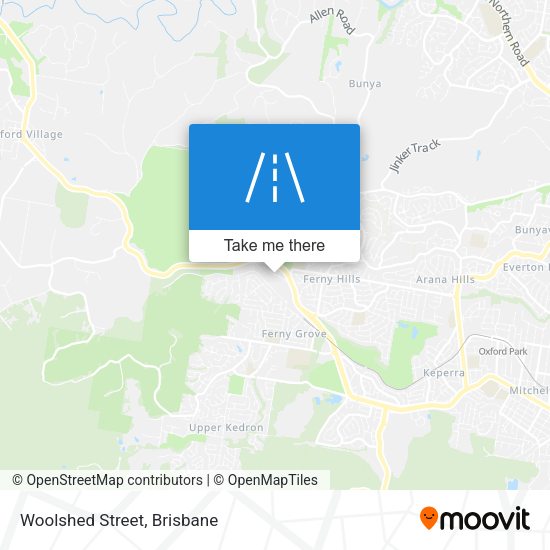 Woolshed Street map